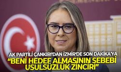 AK Partili Çankırı'dan İzmir'de Son Dakika'ya: “Beni hedef almasının sebebi usulsüzlük zinciri”