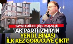AK Parti İzmir’in yeni il binası ilk kez görücüye çıktı!