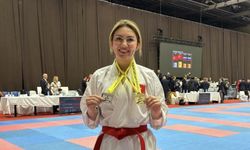 Aliağalı karateci Nezahat Ayhan Balkan şampiyonu oldu!