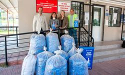 Aliağa’dan Karşıyaka’ya iyilik köprüsü: Tam 200 kilogram kapak umuda dönüştü!