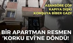 Buca’da bir apartman resmen ‘Korku Evi’ne döndü!