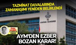 Tazminat davalarında zamanaşımı yeniden belirlendi.. 'AYM'den ezber bozan karar!