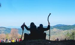 Baharın ilk izleri Şirince yolunda: 200 üniversiteli antik rotaları keşfetti