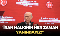 MHP lideri Devlet Bahçeli: "İran halkının her zaman yanındayız!"