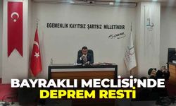 Bayraklı Meclisi’nde deprem resti: “Sorumluluk kimde?”