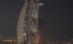 Dubai’de kamikaze İHA şoku! Burj Al Arab’a isabet etti