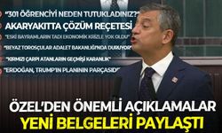 CHP lideri Özgür Özel'den önemli açıklamalar! Yeni belgeleri paylaştı!