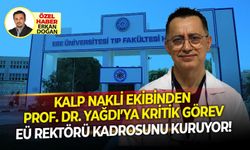 Ege Üniversitesi Rektörü Prof.Dr. Musa Alcı kendi ekibini kuruyor!