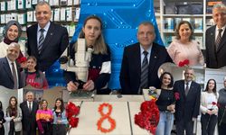 Elektronik sektörünün kadın emekçilerine karanfilli teşekkür