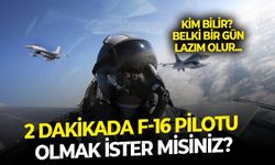 Uyanık içerik üreticisi 2 dakikada F-16 nasıl kaldırılır videosu çekti, istek üzerine iniş için de ayrı video hazırladı