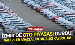 Galeriler araçla doldu, alıcı kayboldu! İzmir’de oto piyasası durdu!