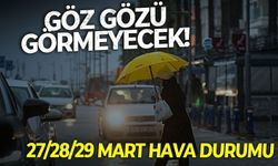 İzmir, Aydın ve Manisa'da hafta sonu göz gözü görmeyecek! 27/28/29 Mart 2026 hava durumu
