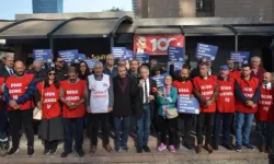 İzmir Emek ve Demokrasi Güçleri'nden ABD ve İsrail'e tepki!