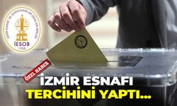 İzmir esnafı tercihini yaptı...