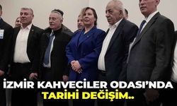 İzmir Kahveciler Odası’nda tarihi değişim… 25 yıllık dönem bitti, ilk kadın başkan seçildi!