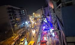 Konak’ta korkutan yangın! Bir anda alevler yükseldi