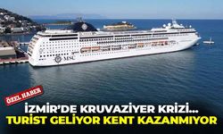 İzmir’de kruvaziyer krizi… Turist geliyor, kent kazanmıyor!