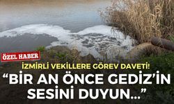 İzmirli vekillere görev daveti! Karagöz: Bir an önce Gediz’in sesini duyun!