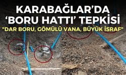 Karabağlar’da mahalleliden ‘Boru Hattı’ tepkisi!