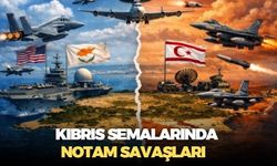 ABD Kıbrıs hava sahası için NOTAM yayınladı, KKTC'den yanıt gecikmedi! Bir NOTAM da bizden