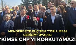 Menderes’te bıçaklı saldırı sonrası Güç’ten “toplumsal gerilim” uyarısı: Kimse CHP’yi korkutamaz!