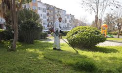 Konak parklarında "Çiçek gibi" bayram hazırlığı tamamlandı
