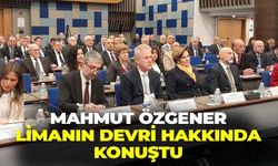 Mahmut Özgener, Alsancak Limanı'nın devredilmesiyle ilgili konuştu: "Önemli bir adım"