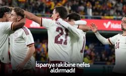 İspanya rakibine nefes aldırmadı!