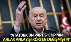 MHP lideri Bahçeli'den önemli açıklamalar! "Atatürk’ün partisi CHP’nin ahlak anlayışı kökten değişmiştir"