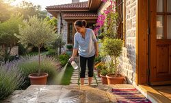 Nisan öncesi kapısının önüne püskürten farkı görüyor: Haşere savar yöntem