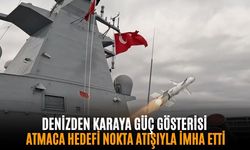 Denizden karaya güç gösterisi! ATMACA hedefi nokta atışıyla imha etti