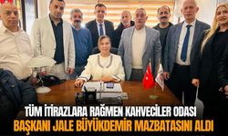 İzmir Kahveciler Odası’nda yeni dönem başladı: Jale Büyükdemir resmen başkan!