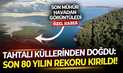 Son Mühür havadan görüntüledi, Tahtalı küllerinden doğdu: Son 80 yılın rekoru kırıldı!
