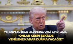 Trump'tan İran hakkında yeni açıklama: "Onlar kesin şekilde yenilene kadar durmayacağız!"