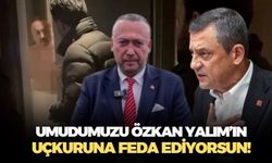 Levent Gültekin: İktidar umudunu Uşak Belediye Başkanı Özkan Yalım'ın uçkuruna feda ediyorsun!