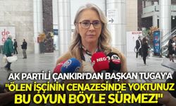 AK Partili Çankırı'dan, Başkan Tugay'a eleştiri yağmuru: "Ölen işçinin cenazesinde yoktunuz, bu oyun böyle sürmez!"