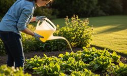 Bahçede ot derdine son: 10 litrelik karışım şaşırtıyor