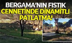 Bergama’nın fıstık cennetinde dinamitli patlatma! Halka ‘katılım’ çağrısı