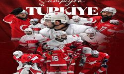 Buz hokeyinde altın madalya Türkiye'nin!