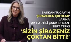 Başkan Tugay'ın 'Şirazeden çıktılar' lafına AK Partili Çankırı'dan sert tepki: Sizin şirazeniz çoktan bitti!