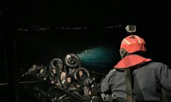 Sahil Güvenlik'ten Çeşme'de gece operasyonu! 31 göçmen yakalandı