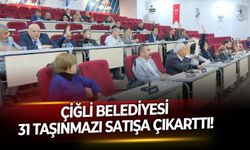 Çiğli Belediyesi 31 taşınmazını satışa çıkarttı!
