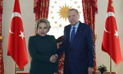 Cumhurbaşkanı Recep Tayyip Erdoğan, Rusya Federasyon Konseyi Başkanı Matviyenko'yu kabul etti!