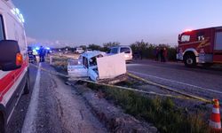 Denizli Çivril’de feci kaza: Otomobil takla attı, 1 kişi hayatını kaybetti