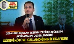 Ceza hukukçuları Ekşi'nin 'Cebimden öderim' açıklamasını değerlendirdi: Görevi kötüye kullandığının itirafıdır!