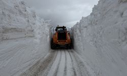 Nisan ayında 4 metre karla mücadele sürüyor!
