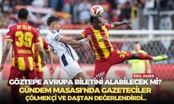 Göztepe Avrupa biletini alabilecek mi? Gündem Masası'nda gazeteciler Çölmekçi ve Daştan değerlendirdi...