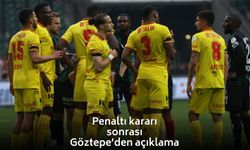 Göztepe'den Kocaelispor maçındaki son dakika penaltı kararına tepki!