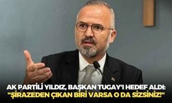 AK Partili Yıldız, Başkan Tugay'ı hedef aldı: "Şirazeden çıkan biri varsa o da sizsiniz!"
