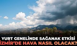 Yurt genelinde sağanak etkisi! İzmir'de hava nasıl olacak?